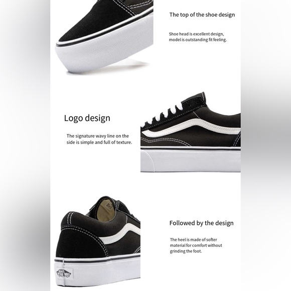 COPY - Vans old skool womens sneaker stacfoam (platform). Size: 7.5 - Picture 8 of 8